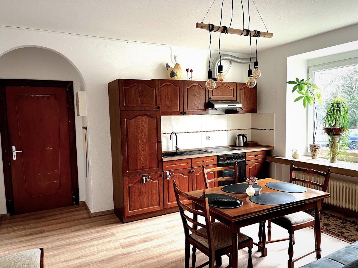 Modern-Vintage Apartment Osterholz-Scharmbeck Buitenkant foto